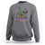 Mardi Gras Sweatshirt Its Mardi Gras Y'all Peacock Costume