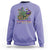 Mardi Gras Sweatshirt Its Mardi Gras Y'all Peacock Costume