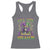 Mardi Gras Racerback Tank Top Let The Shenanigans Begin Skeleton Jester Costume