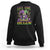 Mardi Gras Sweatshirt Let The Shenanigans Begin Skeleton Jester Costume