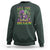 Mardi Gras Sweatshirt Let The Shenanigans Begin Skeleton Jester Costume