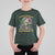 Louisiana Mardi Gras T Shirt For Kid Cajun To The Bone Skeleton Jester Costume