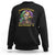 Louisiana Mardi Gras Sweatshirt Cajun To The Bone Skeleton Jester Costume