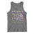 Coquette Bow Mardi Gras Tank Top It's Mardi Gras Y'all Fleur De Lis Mask