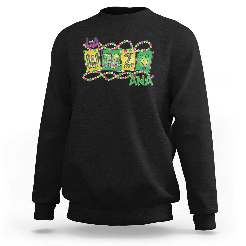 Mardi Gras La Weezy Ana Sweatshirt