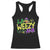 Mardi Gras Racerback Tank Top La Weezy Ana Hip Hop Aligator Louisiana