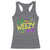 Mardi Gras Racerback Tank Top La Weezy Ana Hip Hop Aligator Louisiana