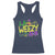 Mardi Gras Racerback Tank Top La Weezy Ana Hip Hop Aligator Louisiana