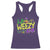 Mardi Gras Racerback Tank Top La Weezy Ana Hip Hop Aligator Louisiana