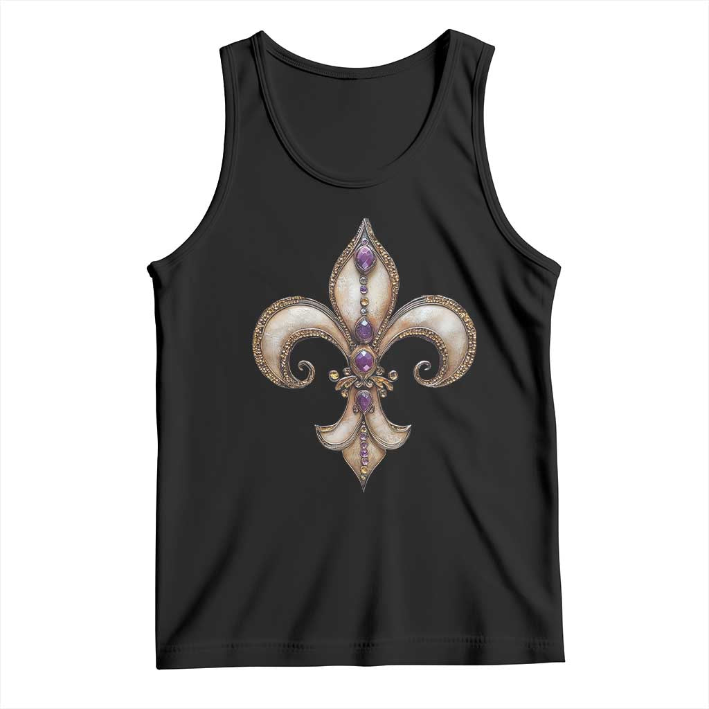 Aesthetic Fleur De Lis Tank Top