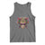 Jeweled Mask Louisiana Mardi Gras Tank Top