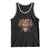 Jeweled Mask Louisiana Mardi Gras Tank Top