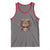 Jeweled Mask Louisiana Mardi Gras Tank Top