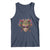 Jeweled Mask Louisiana Mardi Gras Tank Top