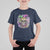 Skeleton Jester Louisiana Mardi Gras T Shirt For Kid