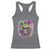 Skeleton Jester Louisiana Mardi Gras Racerback Tank Top