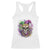 Skeleton Jester Louisiana Mardi Gras Racerback Tank Top