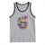 Skeleton Jester Louisiana Mardi Gras Tank Top