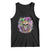 Skeleton Jester Louisiana Mardi Gras Tank Top