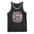 Skeleton Jester Louisiana Mardi Gras Tank Top