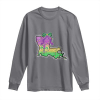 Louisiana Mardi Gras Coquette Long Sleeve Shirt