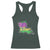 Louisiana Mardi Gras Coquette Racerback Tank Top