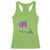 Louisiana Mardi Gras Coquette Racerback Tank Top