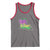 Louisiana Mardi Gras Coquette Tank Top