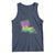 Louisiana Mardi Gras Coquette Tank Top