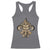 NOLA New Orleans Louisiana Racerback Tank Top Mardi Gras Mask Fleur De Lis