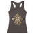 NOLA New Orleans Louisiana Racerback Tank Top Mardi Gras Mask Fleur De Lis