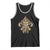 NOLA New Orleans Louisiana Tank Top Mardi Gras Mask Fleur De Lis