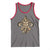 NOLA New Orleans Louisiana Tank Top Mardi Gras Mask Fleur De Lis