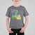 Home Louisiana T Shirt For Kid Mardi Gras Fleur De Lis LA Map