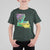 Home Louisiana T Shirt For Kid Mardi Gras Fleur De Lis LA Map