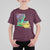 Home Louisiana T Shirt For Kid Mardi Gras Fleur De Lis LA Map