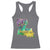 Home Louisiana Racerback Tank Top Mardi Gras Fleur De Lis LA Map