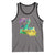 Home Louisiana Tank Top Mardi Gras Fleur De Lis LA Map