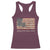 Louisiana Racerback Tank Top Laissez Les Bon Temps Rouler American Flag