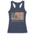 Louisiana Racerback Tank Top Laissez Les Bon Temps Rouler American Flag