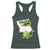 Cute Louisiana Aligator Racerback Tank Top