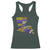 Louisiana Racerback Tank Top Creole Cajun Culture LA Map