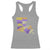 Louisiana Racerback Tank Top Creole Cajun Culture LA Map