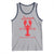 Louisiana Crawfish Tank Top Laissez Les Bon Temps Rouler 1812