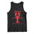 Louisiana Crawfish Tank Top Laissez Les Bon Temps Rouler 1812