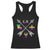 Louisiana Mardi Gras Racerback Tank Top Crawfish Fleur De Lis