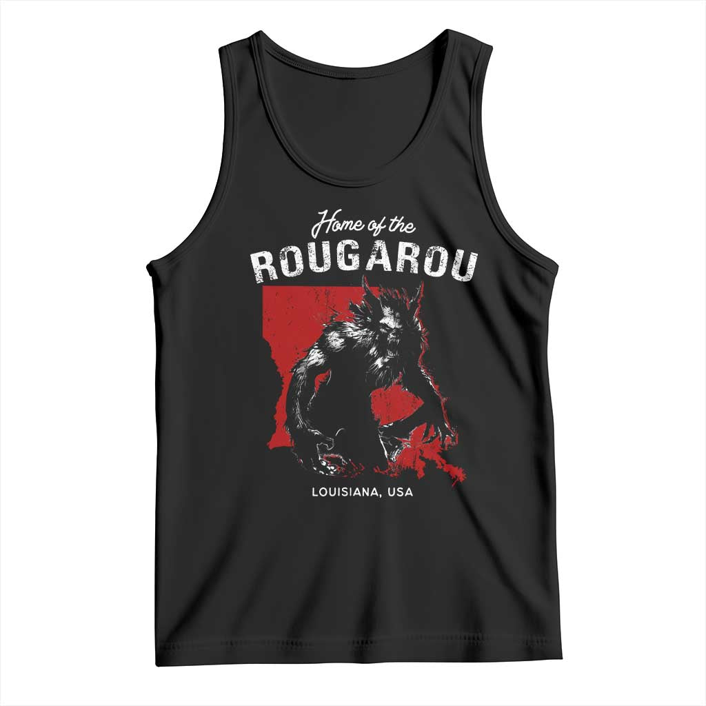 Home of the Rougarou Tank Top Louisiana Cryptid