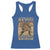 Louisiana Cryptid Rougarou Racerback Tank Top Legend Of The Bayou Rougarou In The Mist