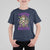 Mardi Gras Voodoo Queen T Shirt For Kid