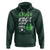 St. Patrick's Day Hoodie Funny Sham Rock N Roll Shamrock Guitar - Wonder Print Shop